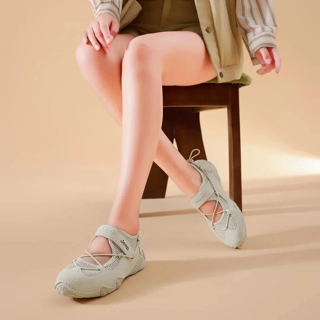 Alternative view of Giày Jeep Outdoor Low Top ‘Grey’ PX241WAS932