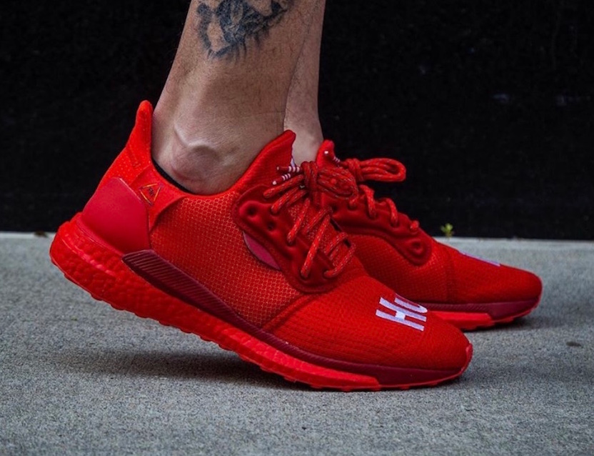 Giày Adidas Pharrell x Solar Hu Glide ‘Power Red’ EF2381 - Ảnh 3
