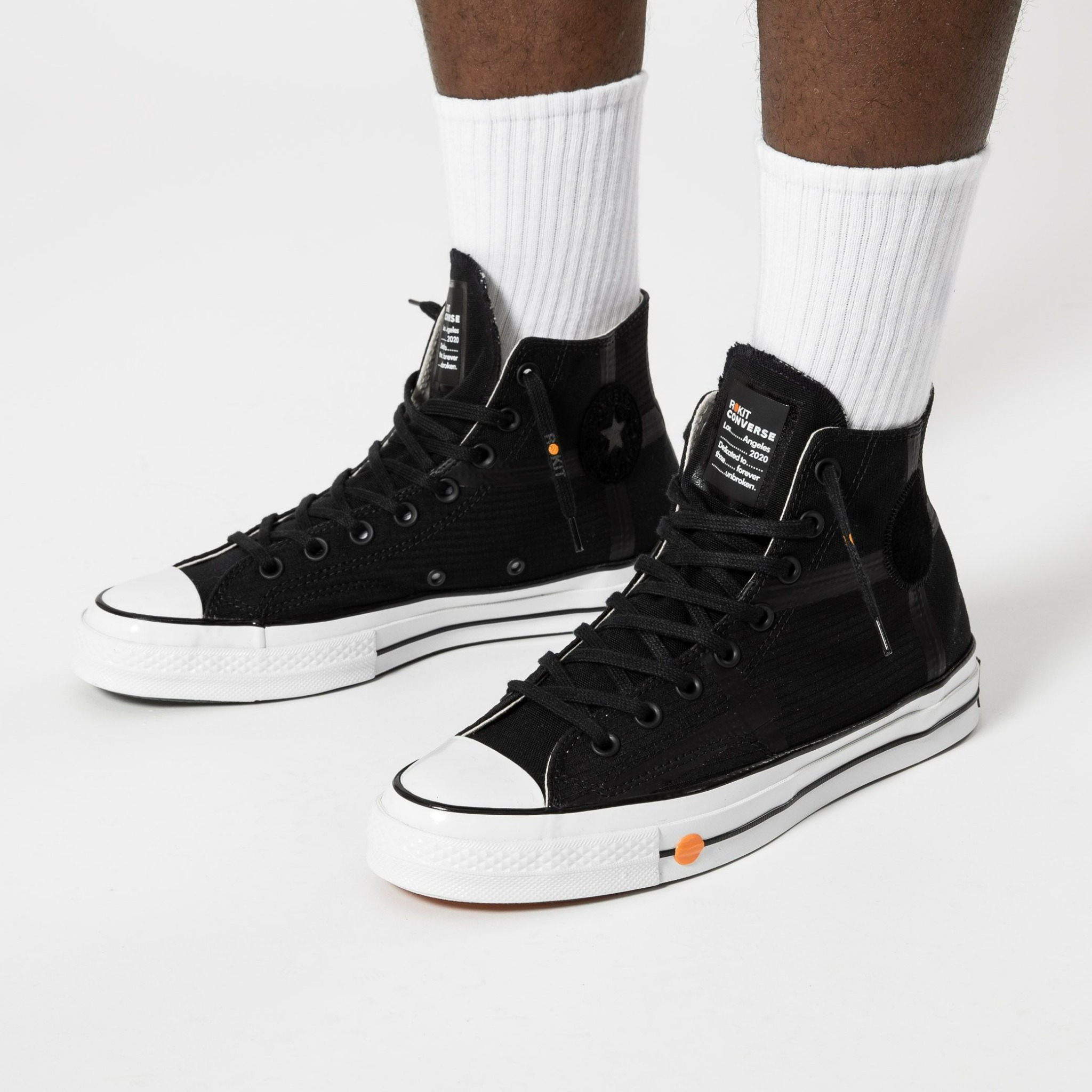 Giày Converse Rokit x Chuck 70 High ‘Blacktop’ 168211C - Ảnh 7