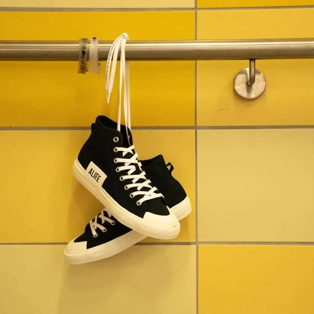 Giày Adidas ALIFE x Nizza High ‘Black’ FX2623 - Ảnh 5
