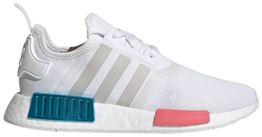 Giày Adidas Wmns NMD_R1 ‘White Grey Blue Rose’ FX7074