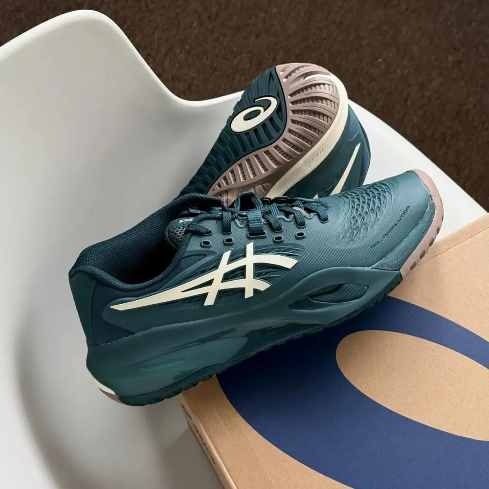 Giày Asics Gel-Resolution X Men’s “Green” 1041A481-300 - Ảnh 6