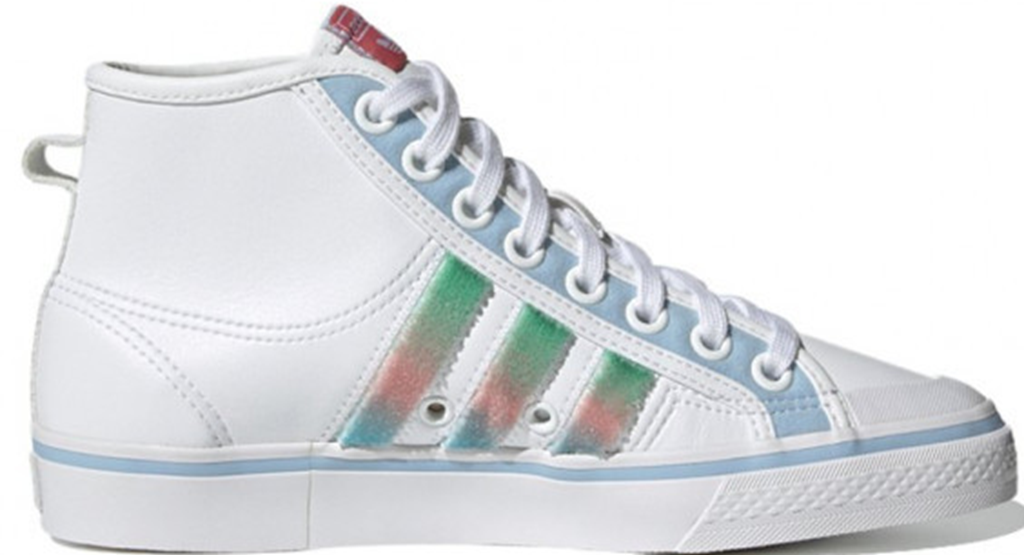 Giày Adidas Originals Nizza Hi ‘White Blue Green’ GZ2796