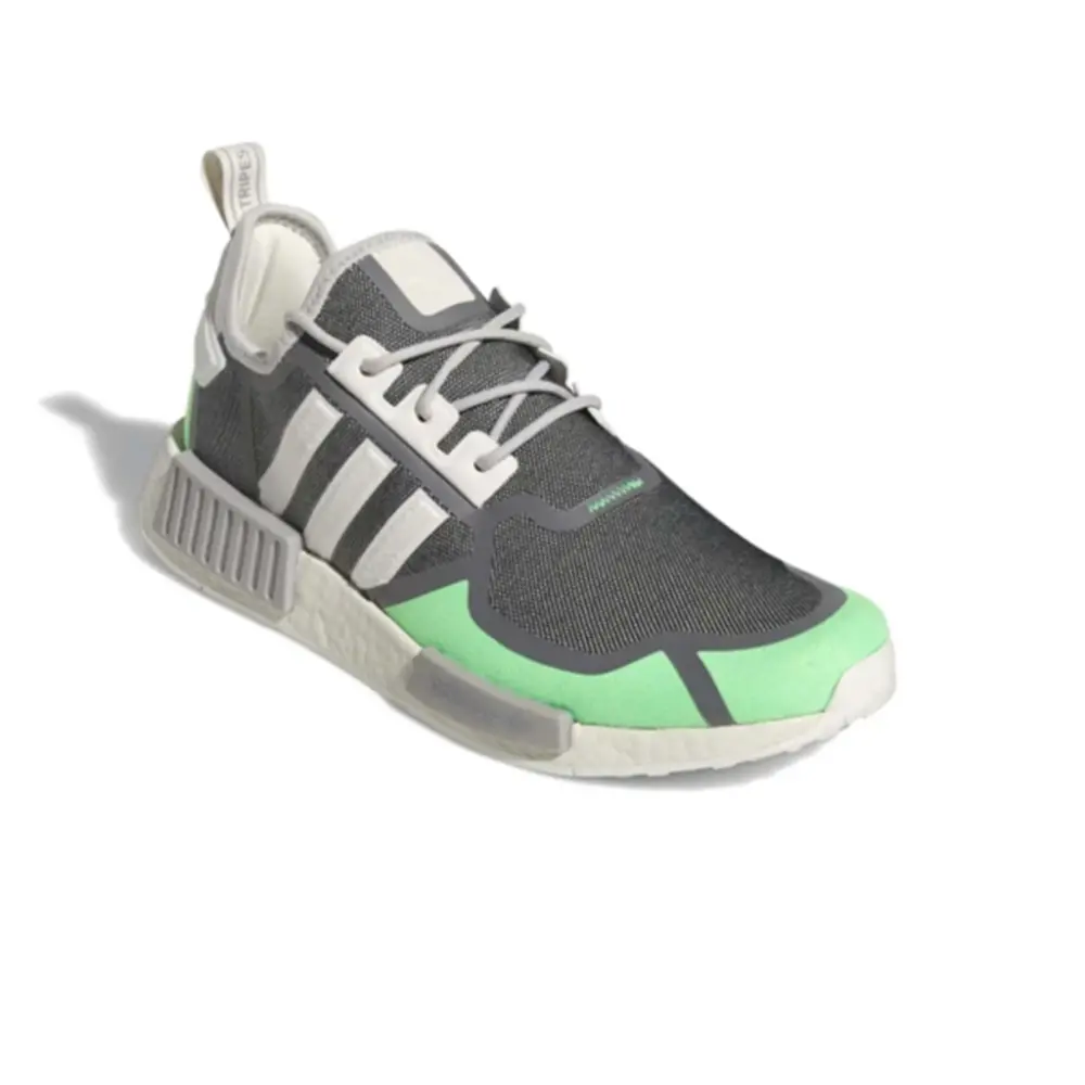 Giày Adidas NMD R1 ‘Grey Screaming Green’ GZ9275 - Ảnh 6