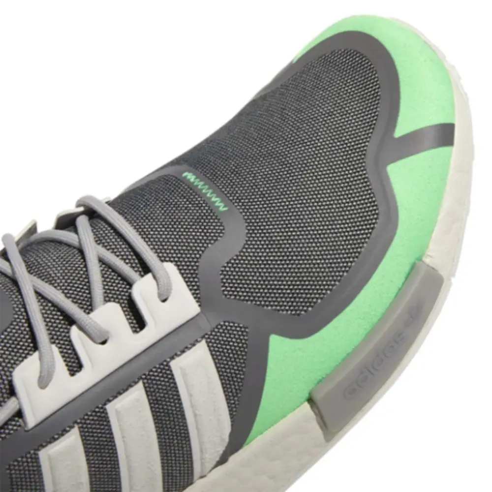 Giày Adidas NMD R1 ‘Grey Screaming Green’ GZ9275 - Ảnh 4