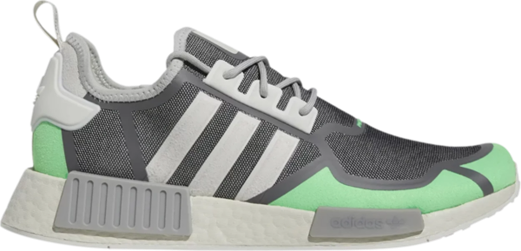 Giày Adidas NMD R1 ‘Grey Screaming Green’ GZ9275