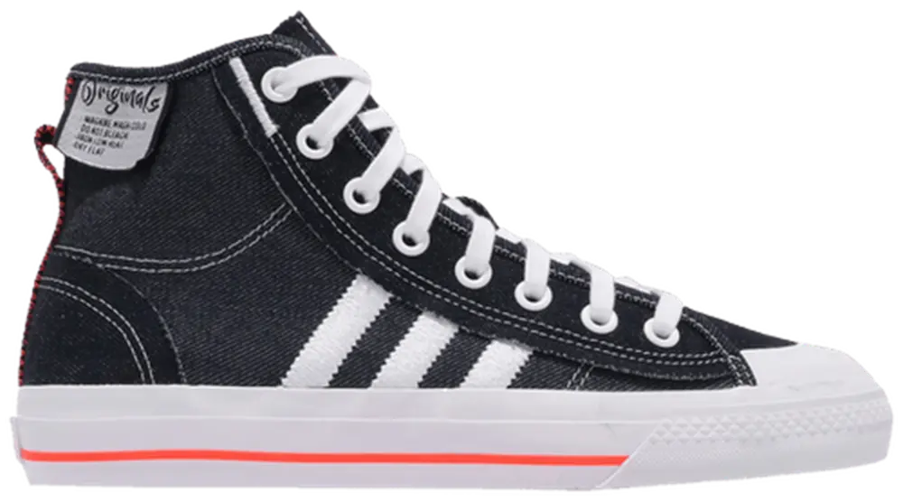 Giày Adidas Nizza Hi RF ‘Navy Denim White’ H67835