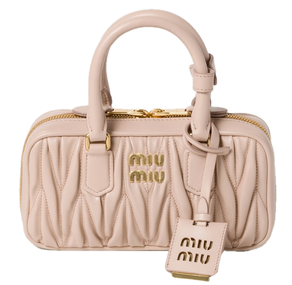 Túi Miu Miu Arcadie Matelassé Mini ‘Powder Pink’ 5BP088-N88-F0236-V-OOO