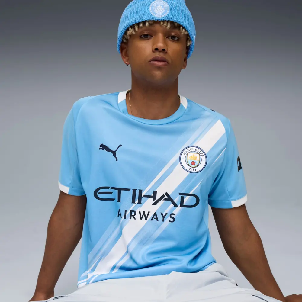 Áo Puma Manchester City 25/26 Home Jersey ‘Blue’ 780338-01 - Ảnh 4