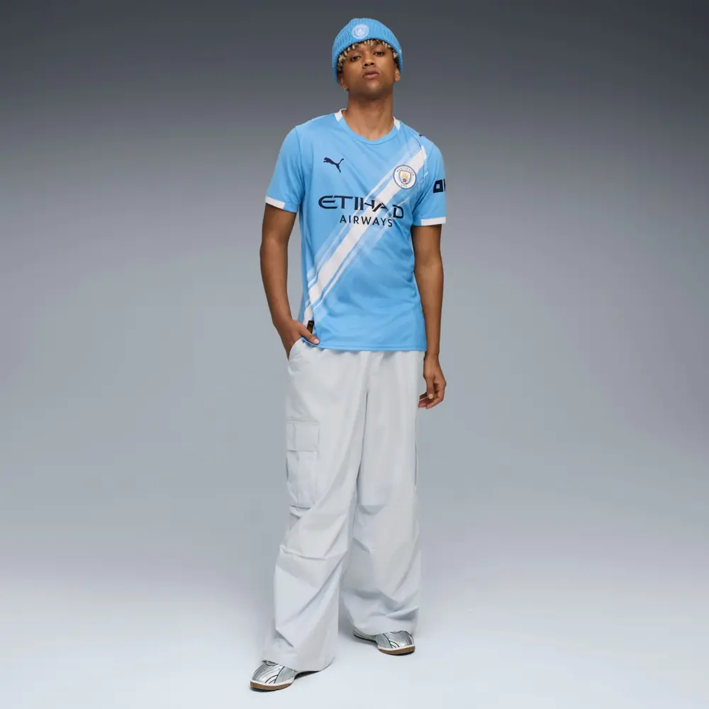 Áo Puma Manchester City 25/26 Home Jersey ‘Blue’ 780338-01 - Ảnh 3