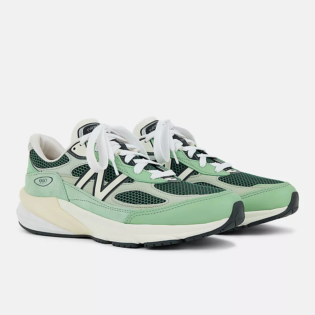 Giày New Balance 990v6 'MiUSA Avocado Natural Mint' U990AB6 - Ảnh 6
