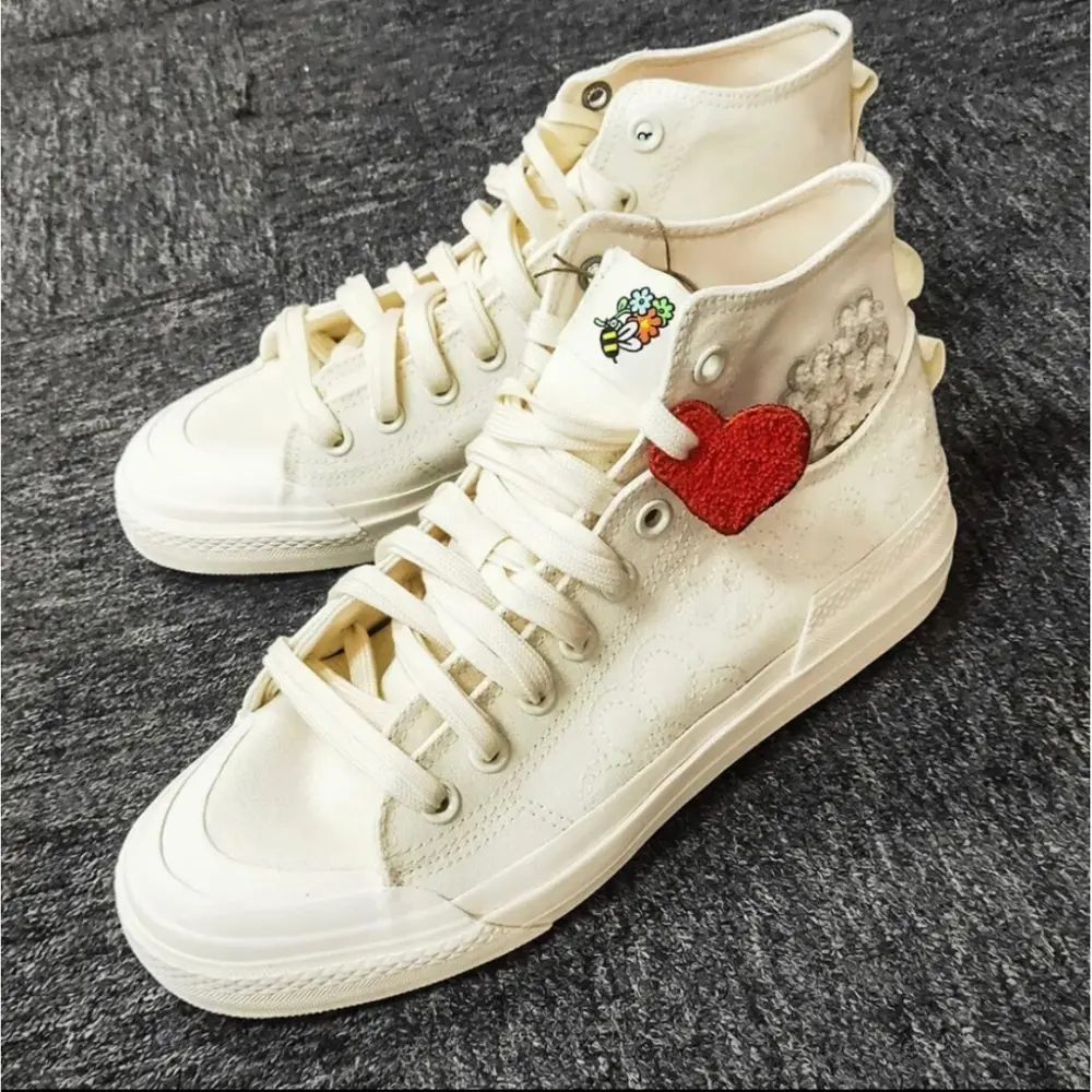 Giày Adidas Melting Sadness x Nizza High DL ‘Bee With You Cream White’ GZ2675 - Ảnh 4