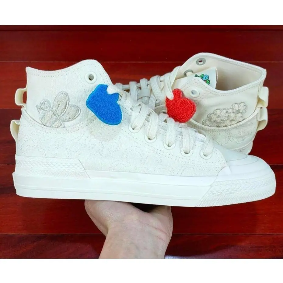 Giày Adidas Melting Sadness x Nizza High DL ‘Bee With You Cream White’ GZ2675 - Ảnh 5