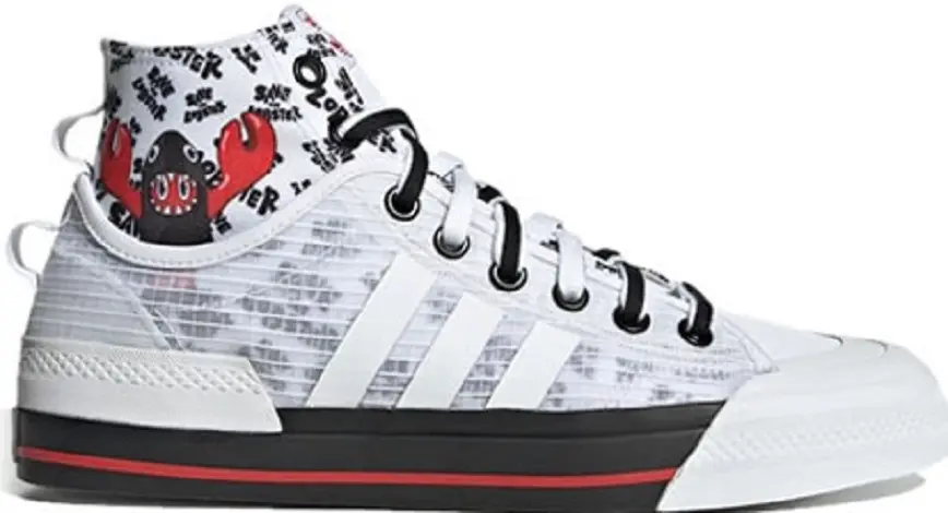 Giày Adidas Nizza Hi DL Clover ‘White And Black’ GY5340