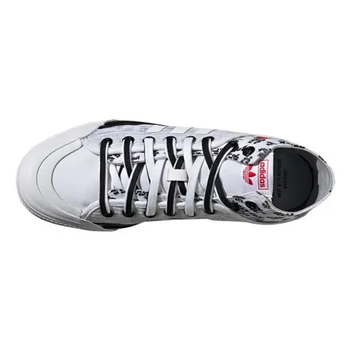 Giày Adidas Nizza Hi DL Clover ‘White And Black’ GY5340 - Ảnh 4
