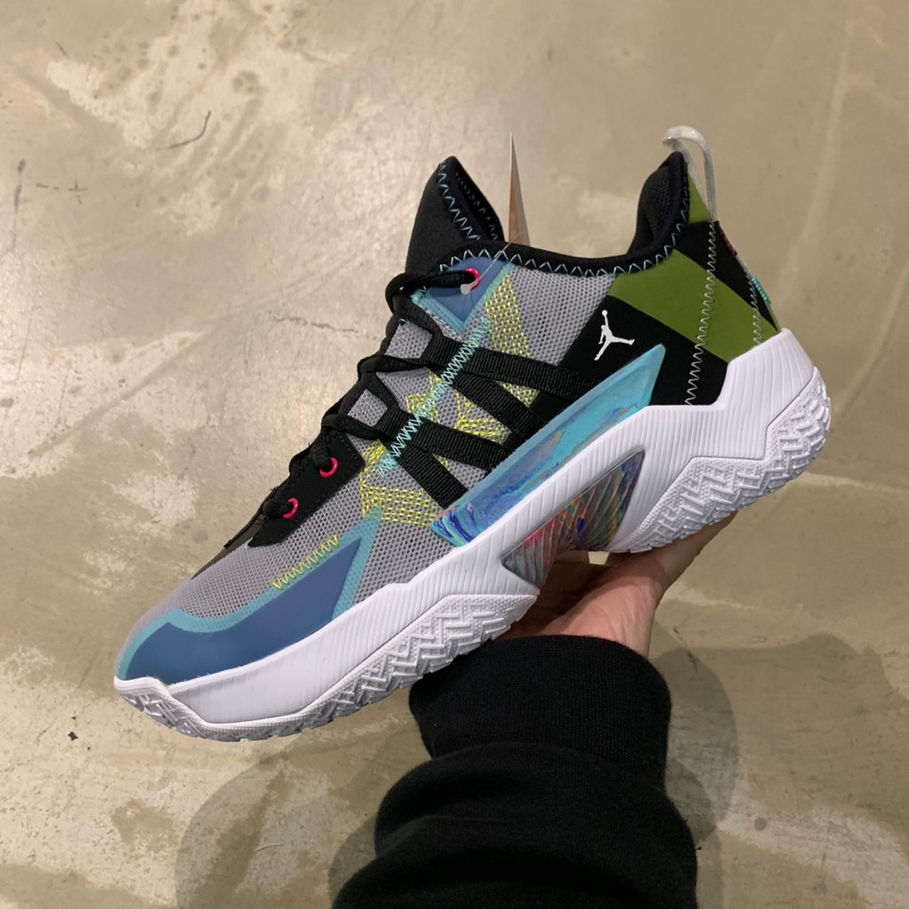 Giày Nike Air Jordan Westbrook One Take 2 PF ‘Wolf Grey Multi’ CW2458-003 - Ảnh 2