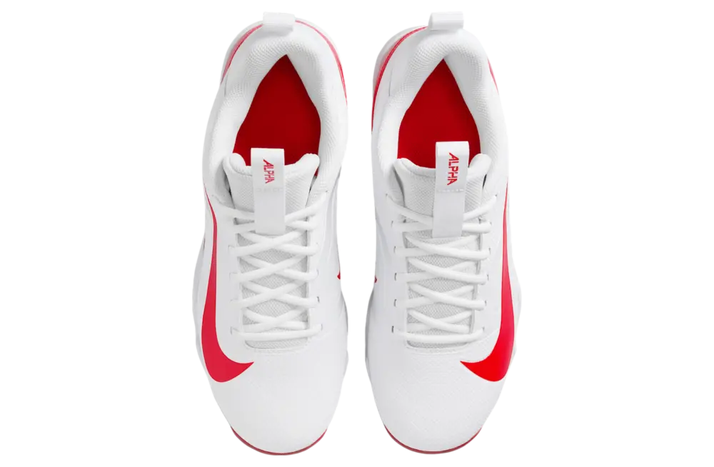 Giày Nike Alpha Menace 4 Shark ‘White University Red’ FN0028-102 - Ảnh 4