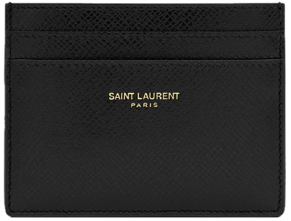 Ví Saint Laurent Paris Card Case ‘Black’ 375946H3Z0W1000