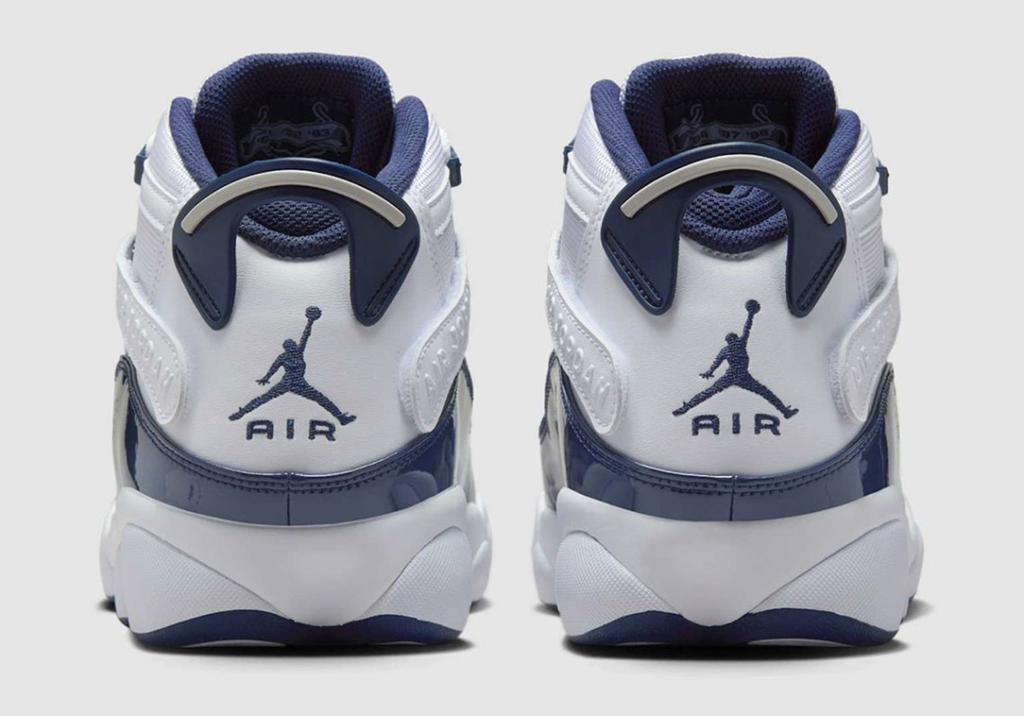 Alternative view of Giày Jordan 6 Rings ‘White Midnight Navy’ 322992-124