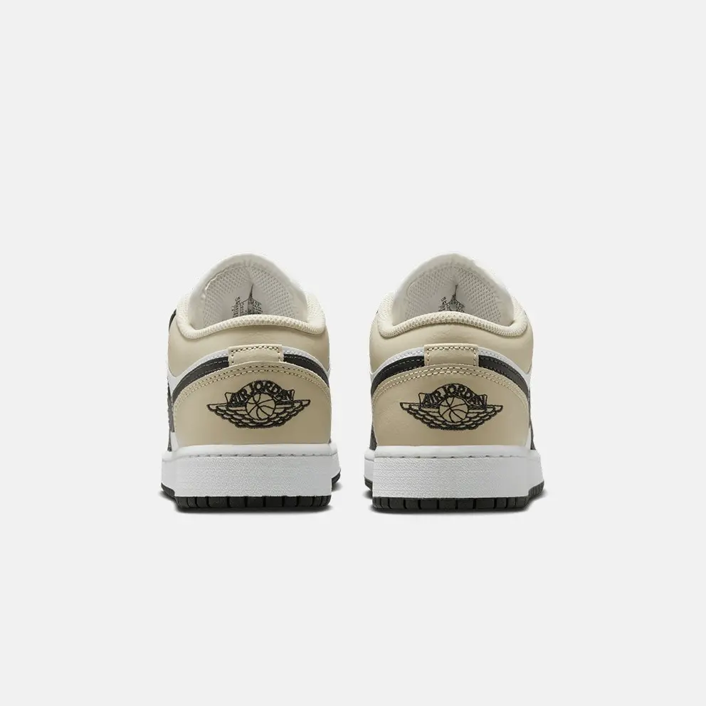 Giày Nike Air Jordan 1 Low GS ‘White Rattan Off-Noir’ 553560-153 - Ảnh 3