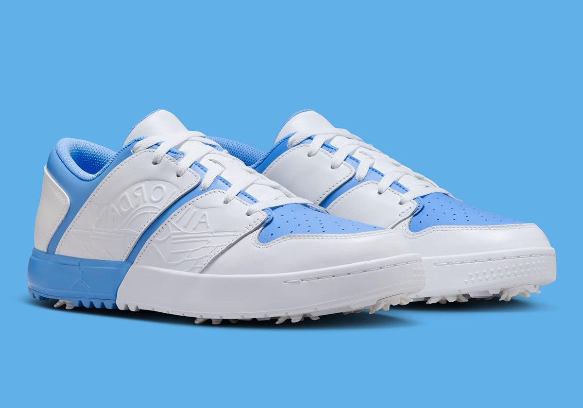 Giày Nike Air Jordan Nu Retro 1 Low Golf ‘White University Blue’ FZ4153-101 - Ảnh 5