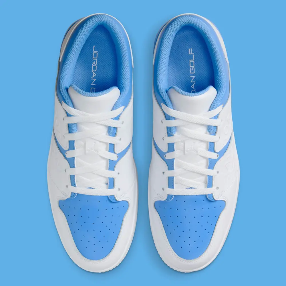 Giày Nike Air Jordan Nu Retro 1 Low Golf ‘White University Blue’ FZ4153-101 - Ảnh 4