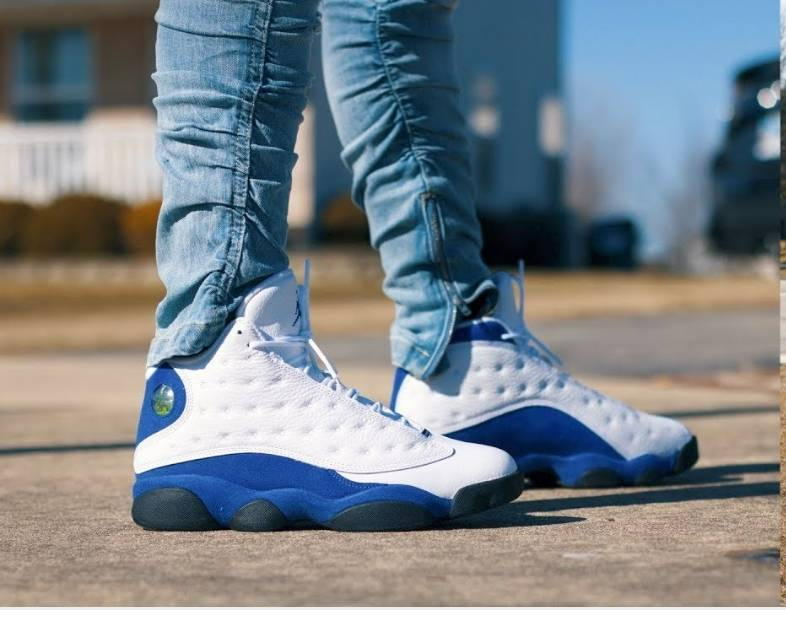 Giày Nike Air Jordan 13 Retro GS ‘Hyper Royal’ 884129-117 - Ảnh 5