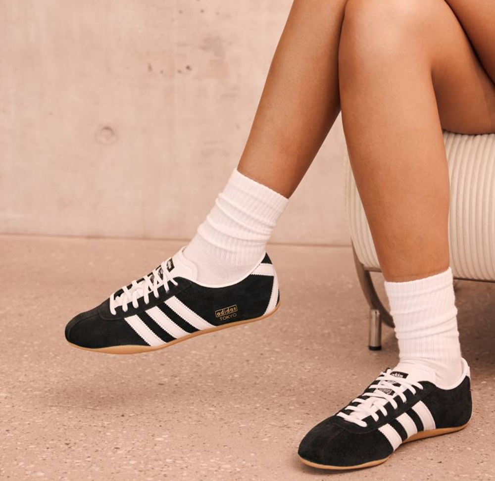 Alternative view of Giày Adidas Tokyo ‘Black White’ JI0183