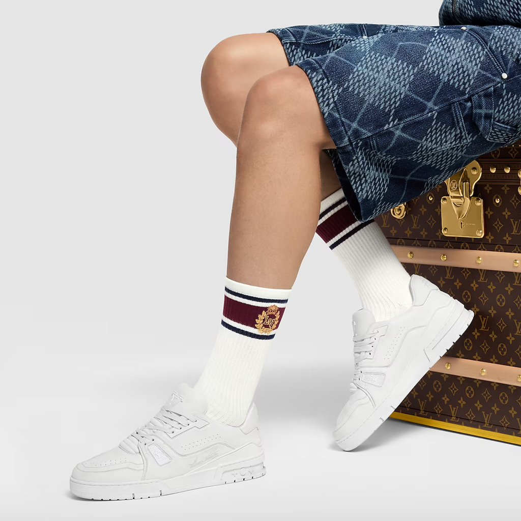 Alternative view of Giày Louis Vuitton LV Trainers ‘White’ 1ADERA