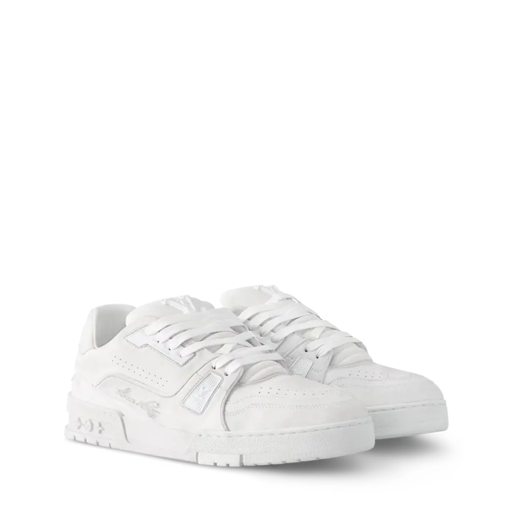 Giày Louis Vuitton LV Trainers ‘White’ 1ADERA - Ảnh 5