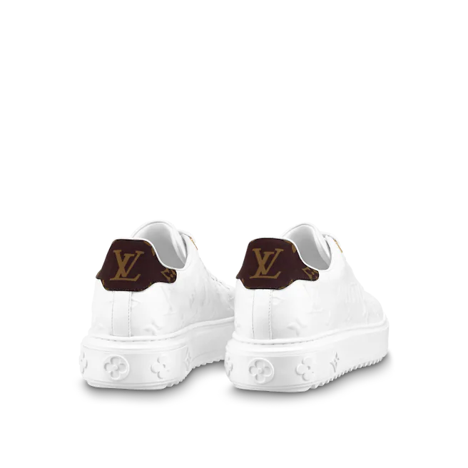 Giày Louis Vuitton Time Out Trainers ‘White’ 1AAP6H - Ảnh 5