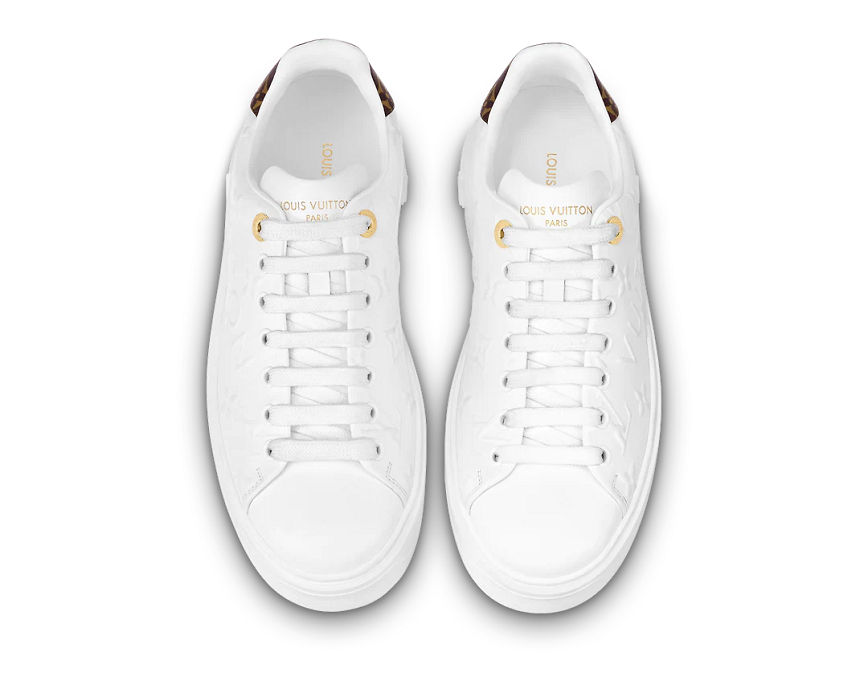 Giày Louis Vuitton Time Out Trainers ‘White’ 1AAP6H - Ảnh 2