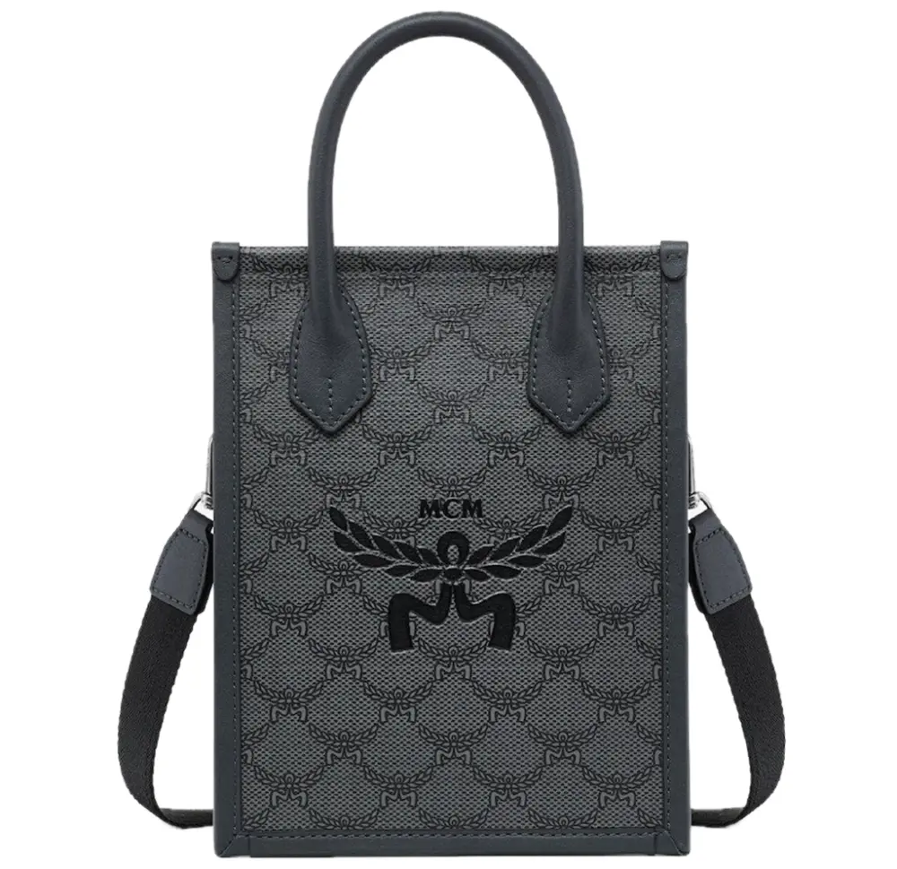 Túi MCM Himmel Tote In Lauretos ‘Grey’ MMTEAAC02ED001