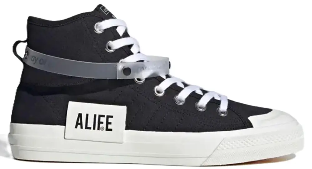 Giày Adidas ALIFE x Nizza High ‘Black’ FX2623