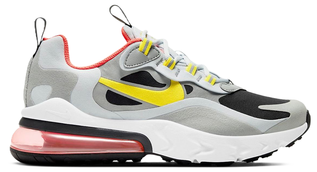 Giày Nike Air Max 270 React ‘Smoke Grey High Voltage’ BQ0103-023