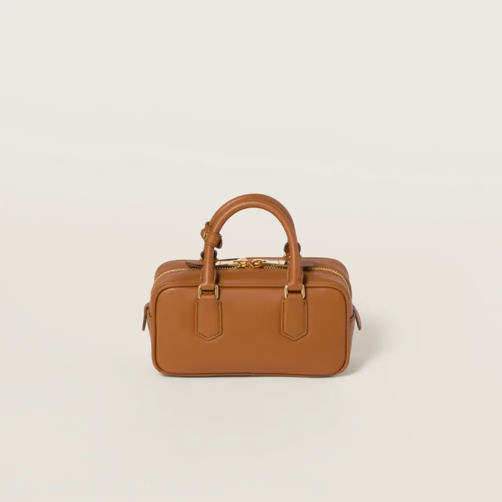 Alternative view of Túi Miu Miu Arcadie Bag ‘Cognac’ 5BB142-2CR3-F0046-V-OON