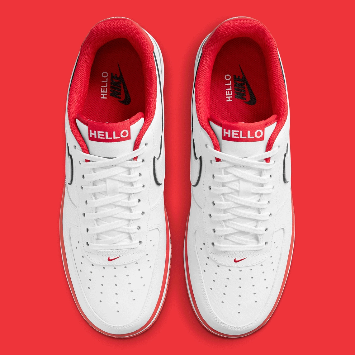 Giày Nike Urbanstar x Air Force 1 ‘White University Red’ CZ0327-100 - Ảnh 4