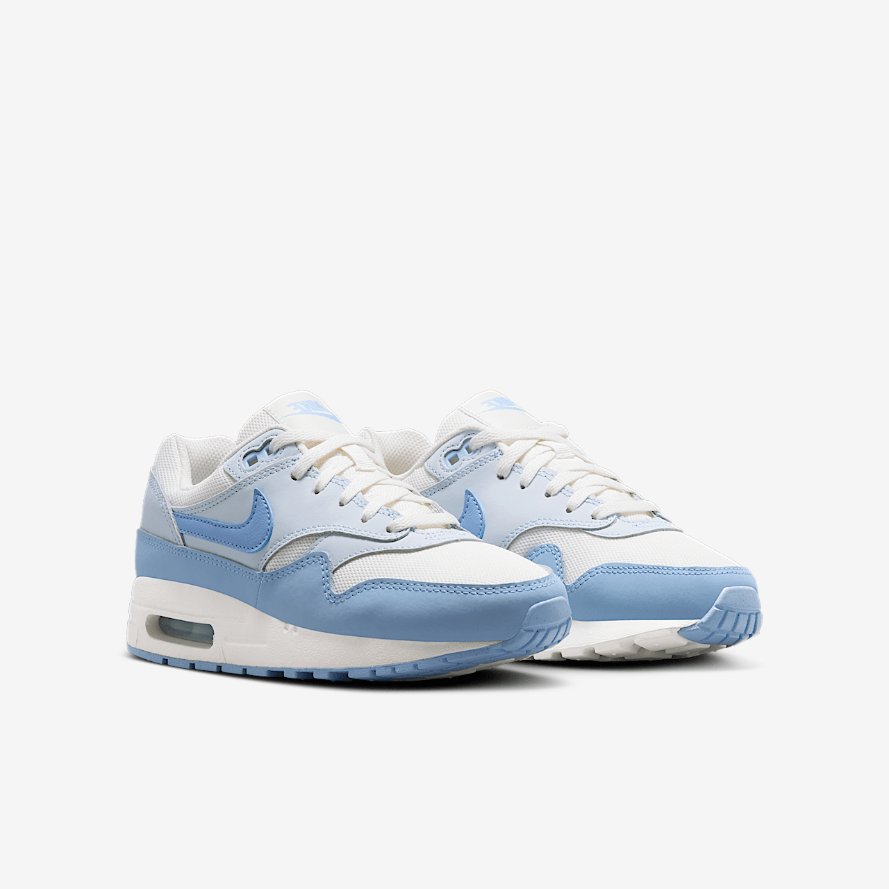 Giày Nike Air Max 1 GS ‘Sail Blue Tint Psychic Blue’ DZ3307-116 - Ảnh 3