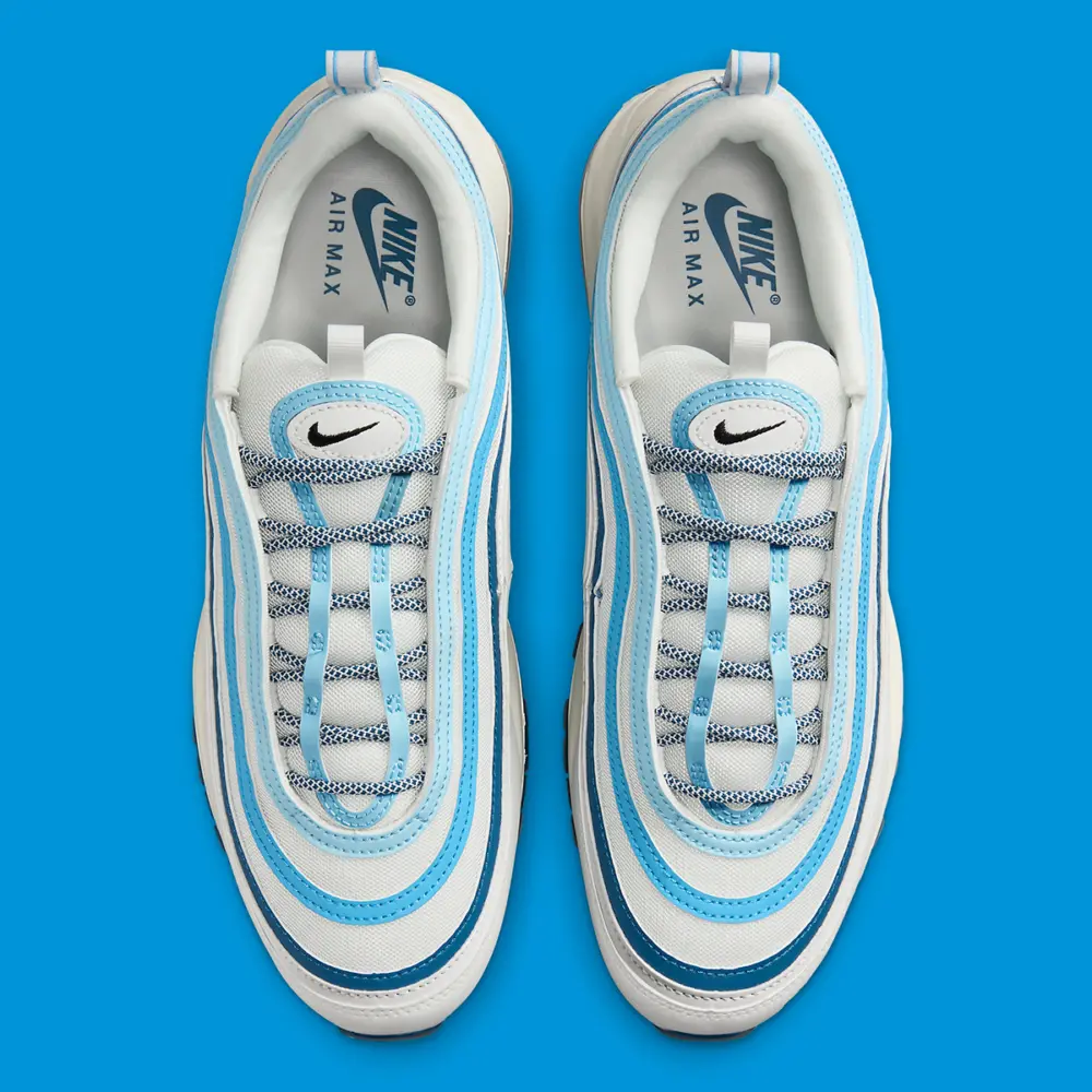 Giày Nike Air Max 97 ‘Summit White Light Photo Blue’ FN6957-100 - Ảnh 3