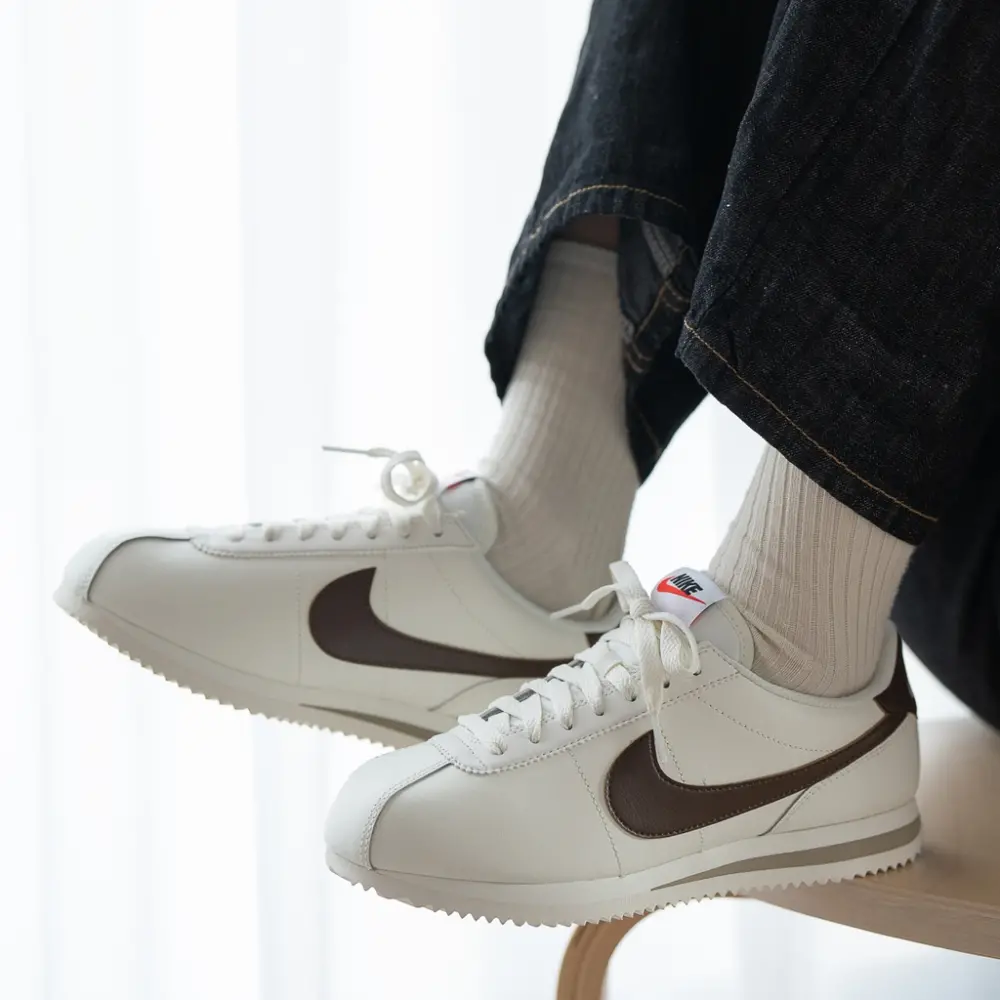 Alternative view of Giày Nike Cortez ‘Sail Cacao Wow’ DN1791-104