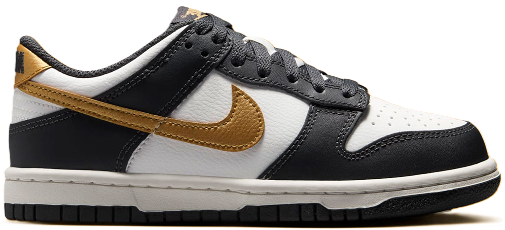 Giày Nike Dunk Low GS ‘Summit White Metallic Gold’ HV2533-100