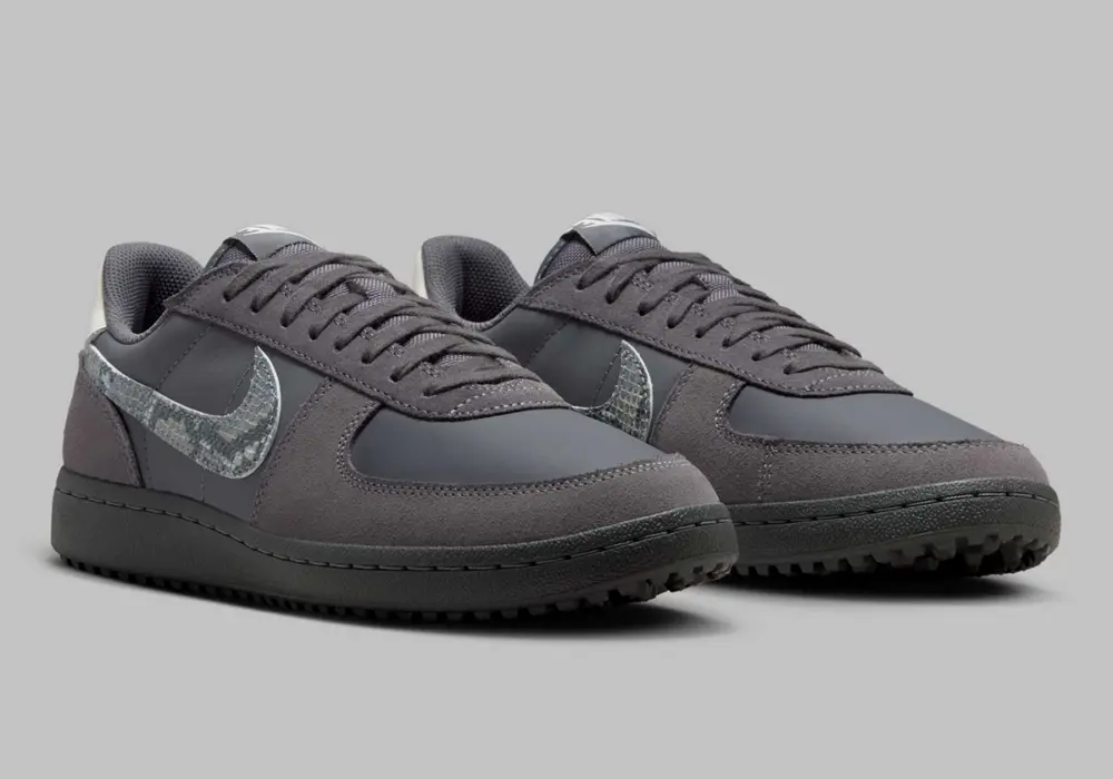 Giày Nike Field General ’82 ‘Snakeskin Dark Grey’ IF0667-001 - Ảnh 5