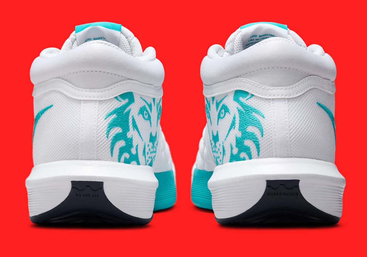 Giày Nike LeBron Witness 8 ‘White Dusty Cactus Obsidian’ HQ2139-101 - Ảnh 3