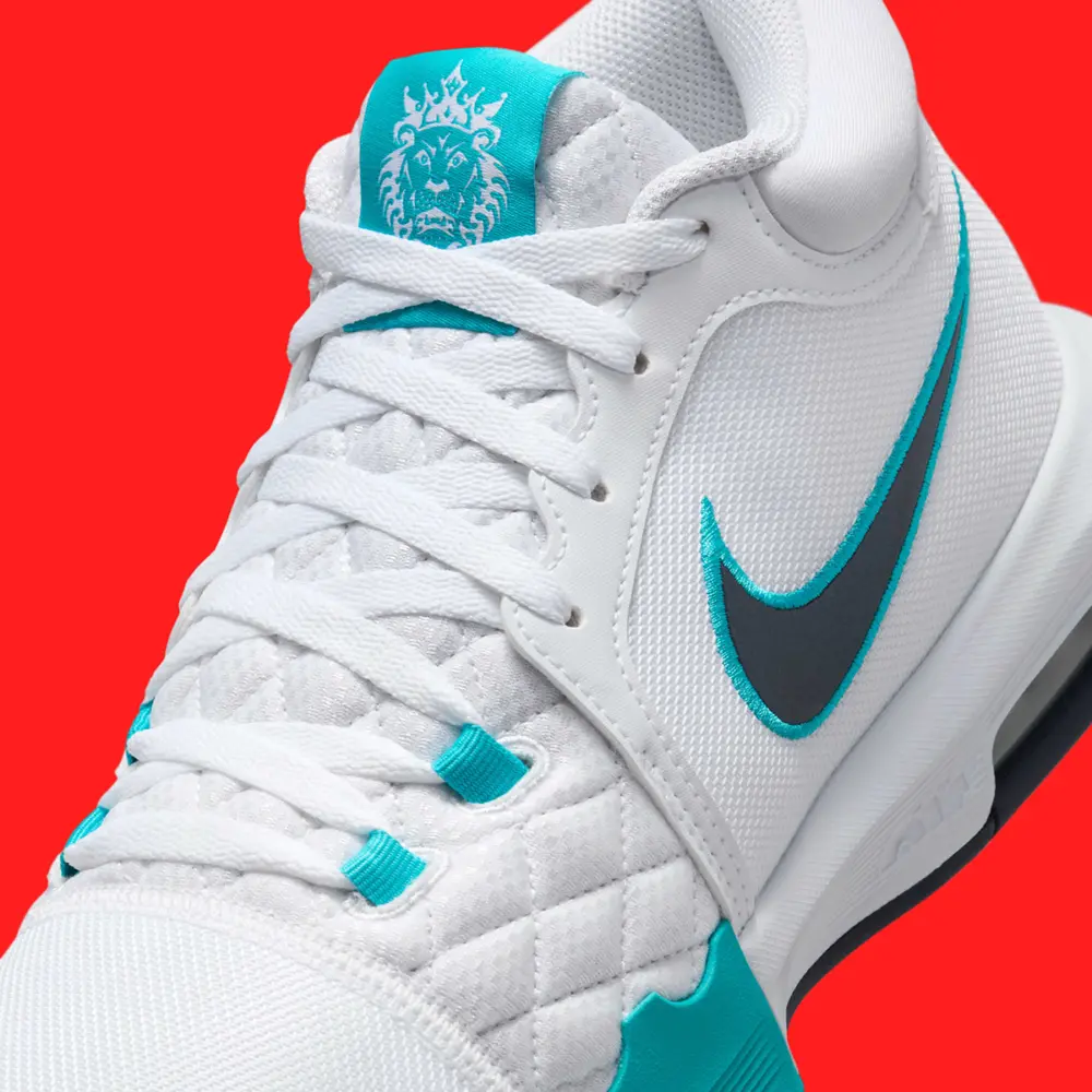 Alternative view of Giày Nike LeBron Witness 8 ‘White Dusty Cactus Obsidian’ HQ2139-101