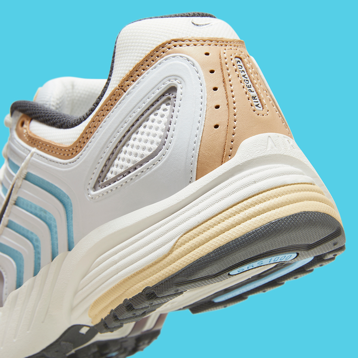 Giày Nike Air Pegasus 2K5 ‘Sail Aquarius Blue Tan’ HM4348-100 - Ảnh 2