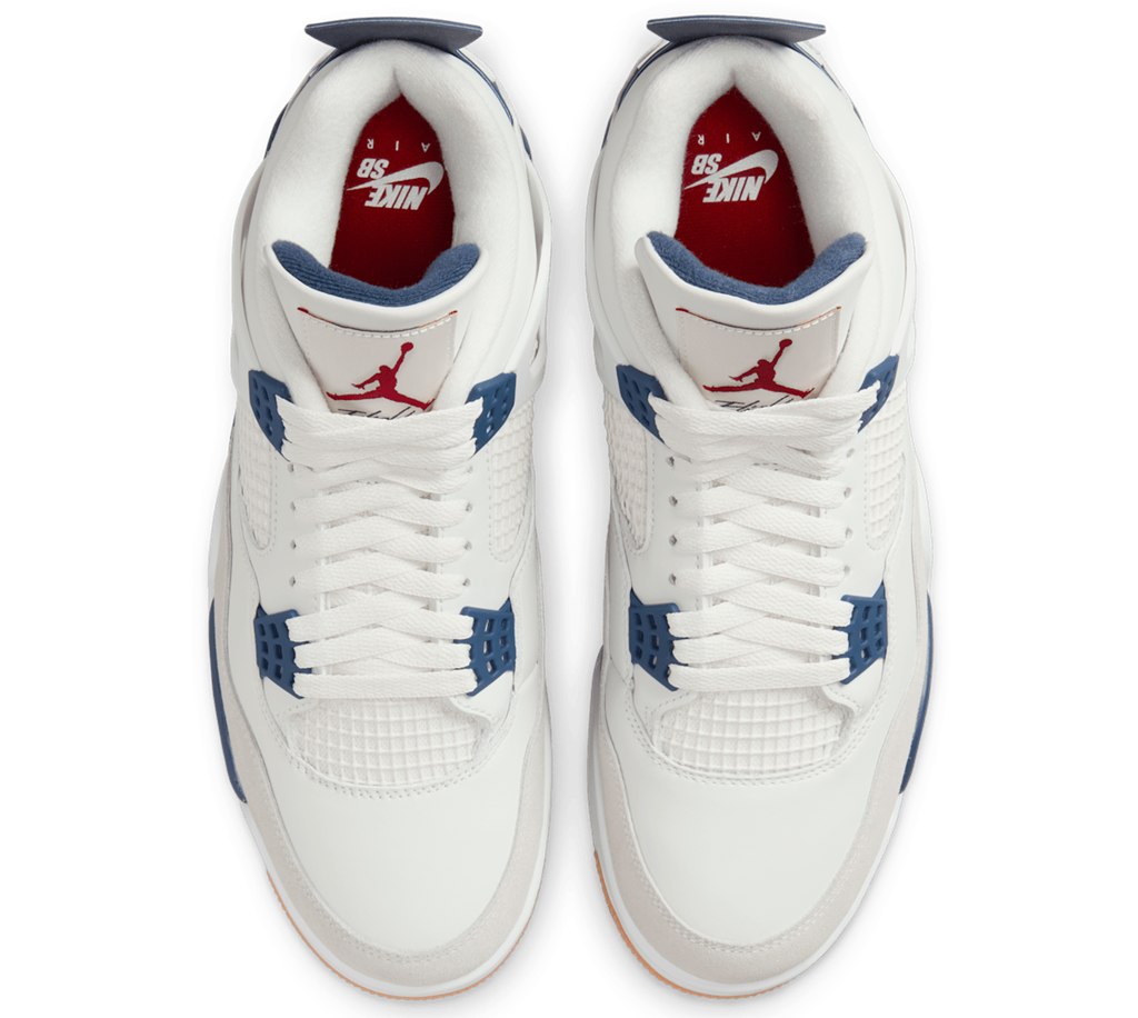 Giày Nike Air Jordan 4 Retro SB ‘Navy’ DR5415-100 - Ảnh 6