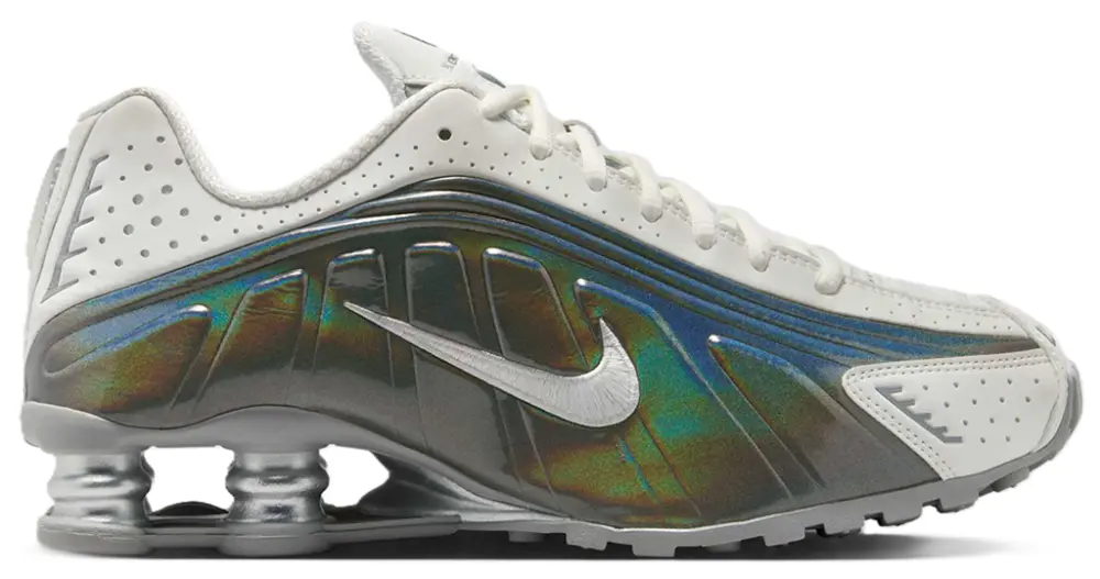Giày Nike Shox R4 ‘White Iridescent’ IB7703-100
