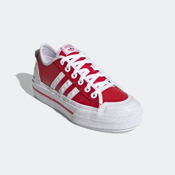 Alternative view of Giày Adidas Wmns Nizza RF Platform ‘Heart Embossed Scarlet’ FZ1841