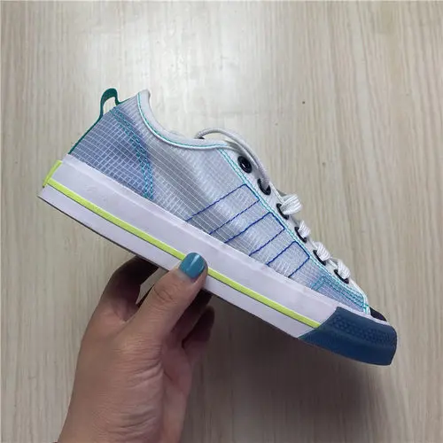 Giày Adidas Nizza RF Mutil 'White Lush Blue' FY3091 - Ảnh 4