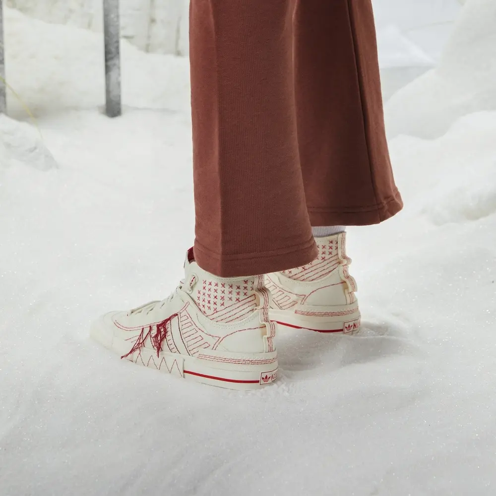 Alternative view of Giày Adidas Nizza High DL ‘Line Red’ GX8534